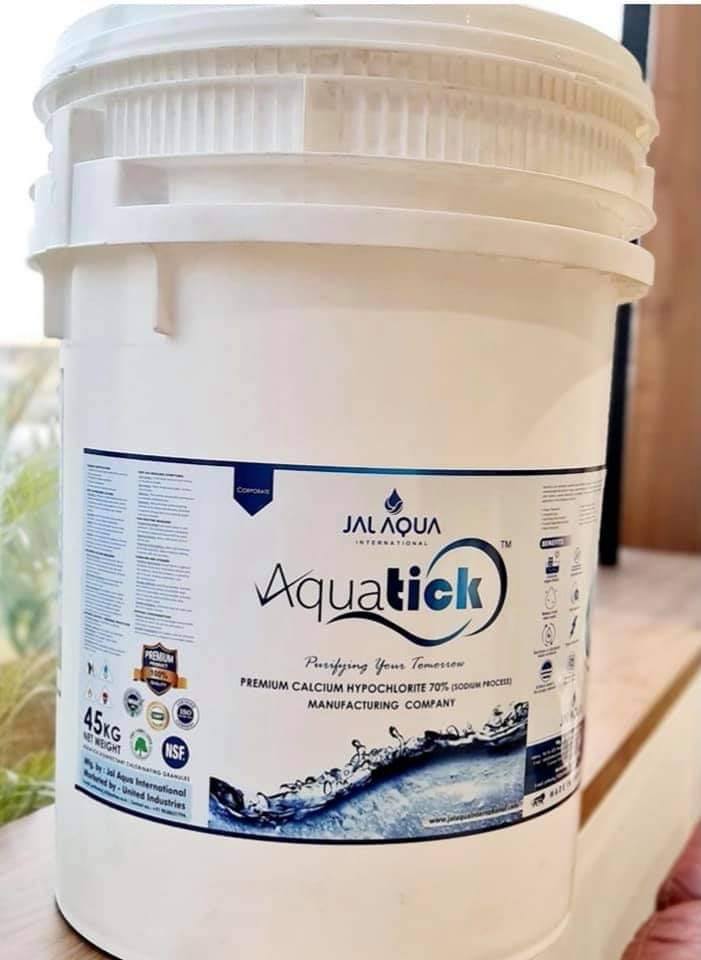 Hóa Chất Xử Lý Nước Bể Bơi Chlorine Ấn Độ Aquatick