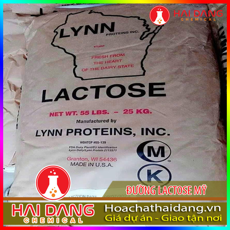 Đường lactose được ứng dụng trong nhiều lĩnh vực